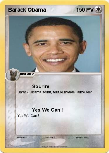Pokemon Barack Obama
