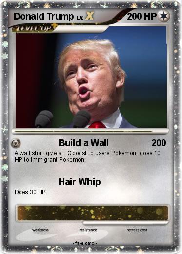 Pokemon Donald Trump