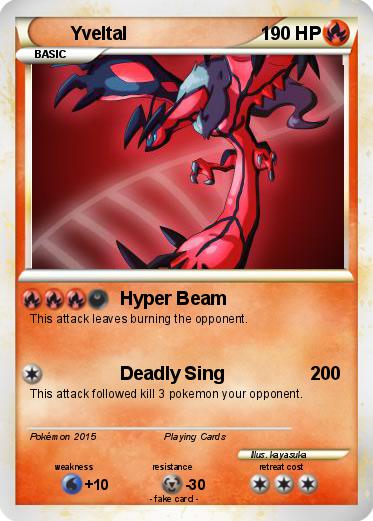 Pokemon Yveltal
