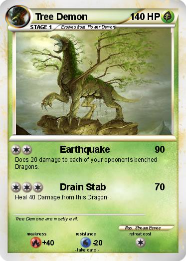 Pokemon Tree Demon