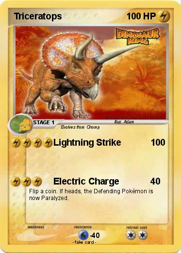 Pokemon Triceratops