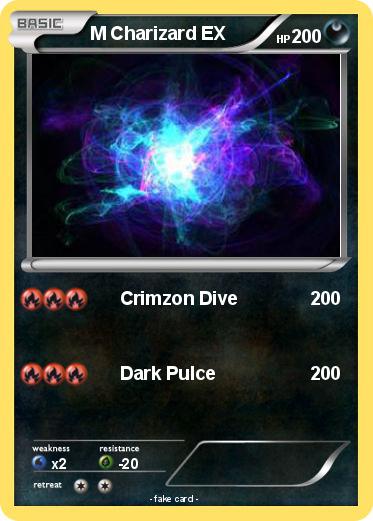 Pokemon M Charizard EX