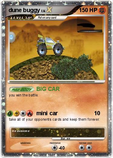 Pokemon dune buggy