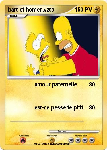 Pokemon bart et homer