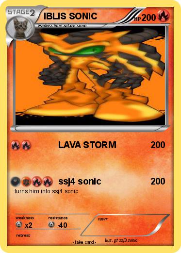 Pokemon IBLIS SONIC
