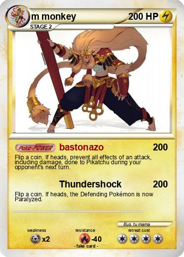 Pokemon m monkey