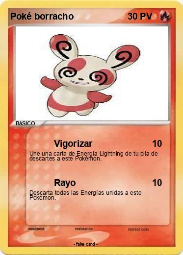 Pokemon Poké borracho
