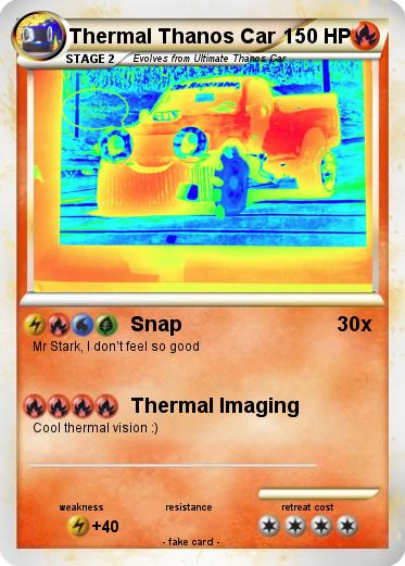 Pokemon Thermal Thanos Car