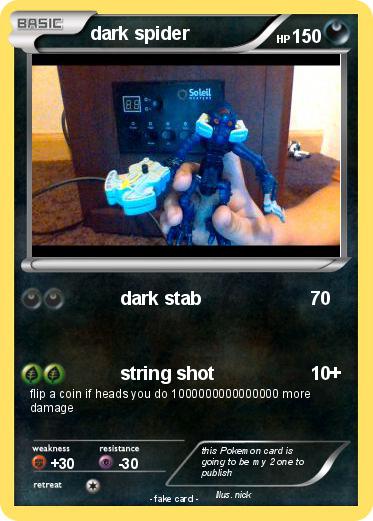 Pokemon dark spider