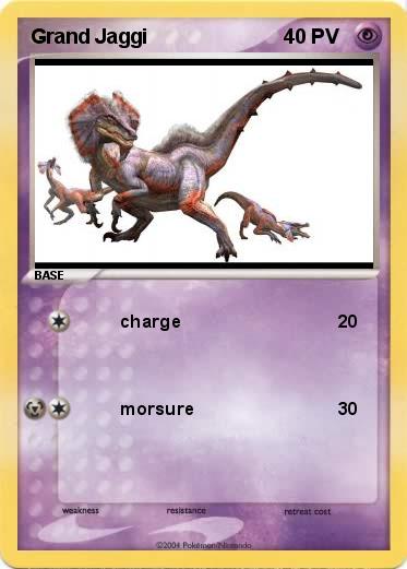 Pokemon Grand Jaggi