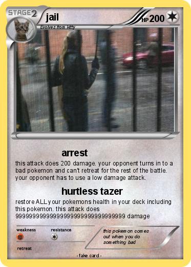 Pokemon jail