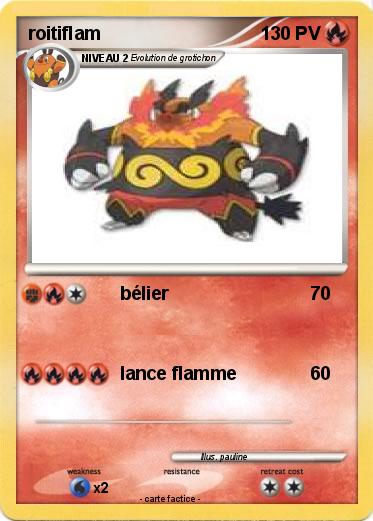 Pokemon roitiflam
