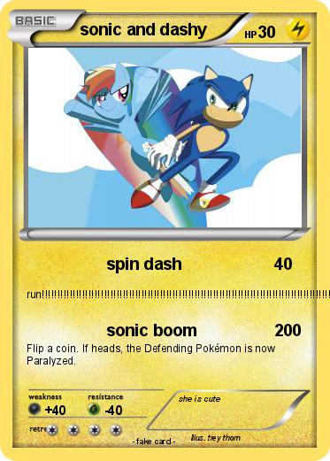 Pokemon sonic and dashy