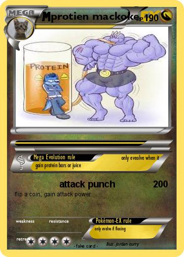 Pokemon protien mackoke