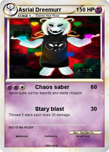 Pokemon Asrial Dreemurr