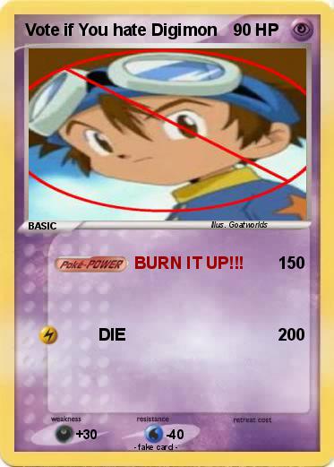 Pokemon Vote if You hate Digimon