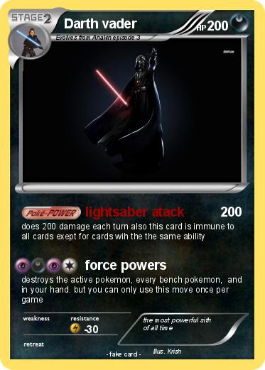 Pokemon Darth vader