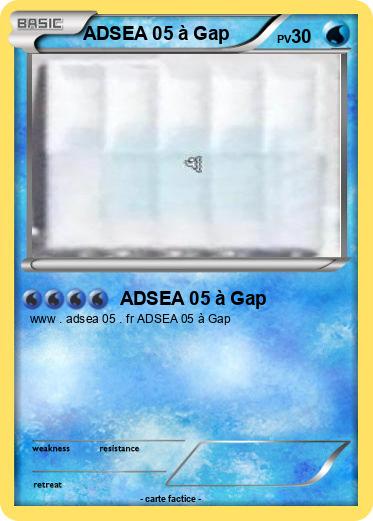 Pokemon ADSEA 05 à Gap