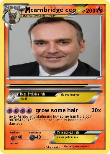 Pokemon cambridge ceo