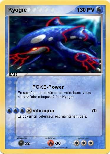 Pokemon Kyogre