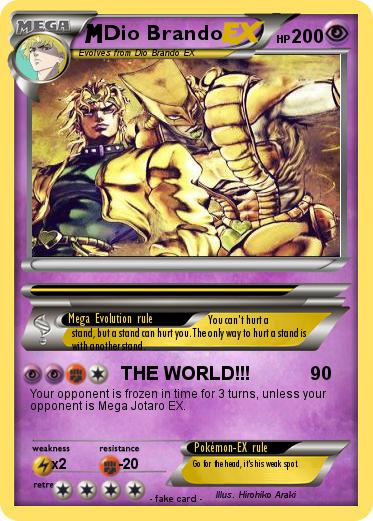 Pokemon Dio Brando
