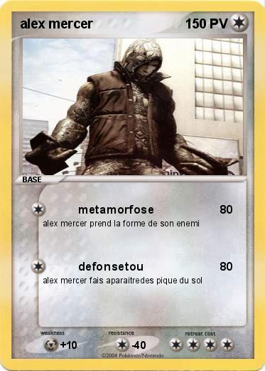 Pokemon alex mercer