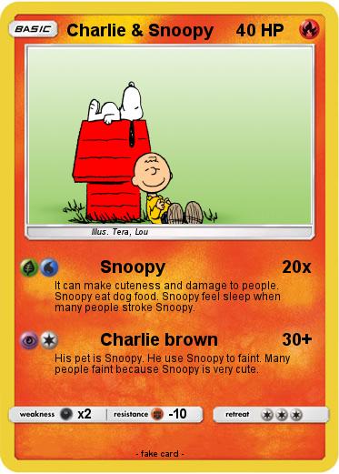 Pokemon Charlie & Snoopy