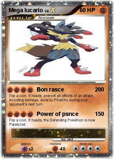 Pokemon Mega lucario