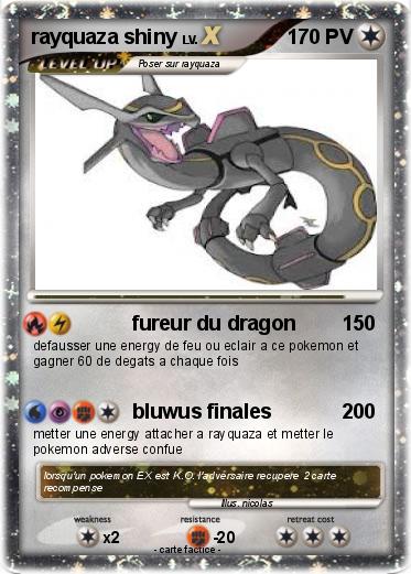 Pokemon rayquaza shiny