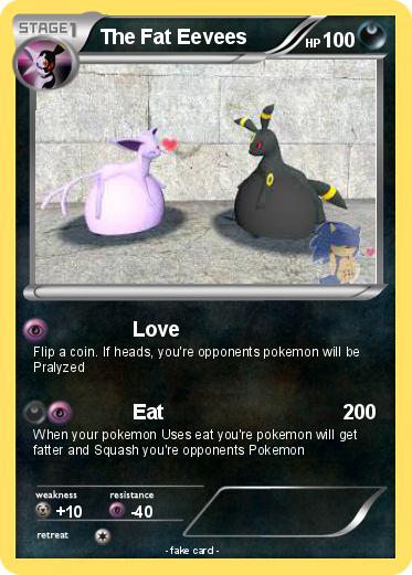 Pokemon The Fat Eevees