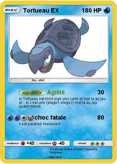 Pokemon Tortueau EX