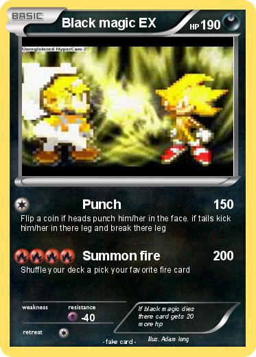 Pokemon Black magic EX