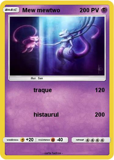 Pokemon Mew mewtwo