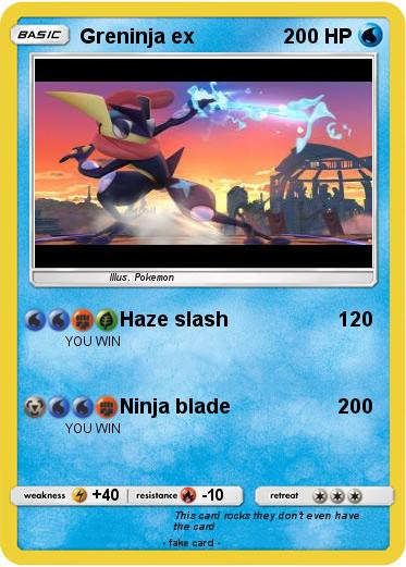 Pokemon Greninja ex