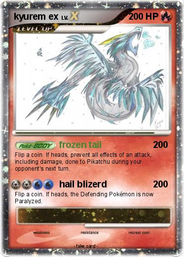 Pokemon kyurem ex