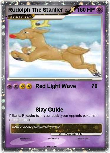 Pokemon Rudolph The Stantler