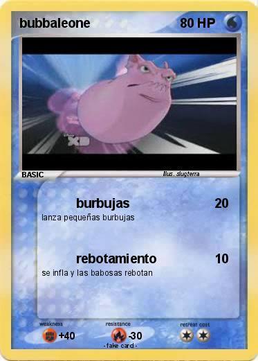 Pokemon bubbaleone