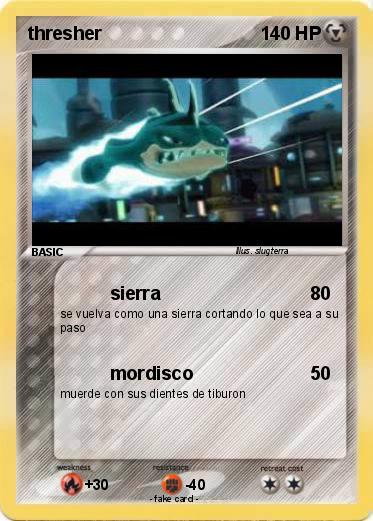 Pokemon thresher