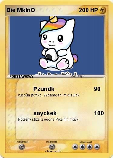 Pokemon Die MkInO