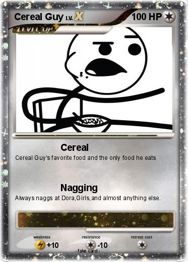 Pokemon Cereal Guy