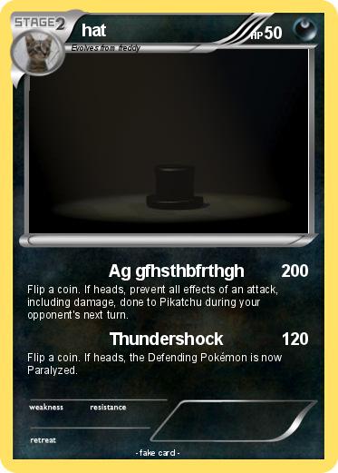 Pokemon hat