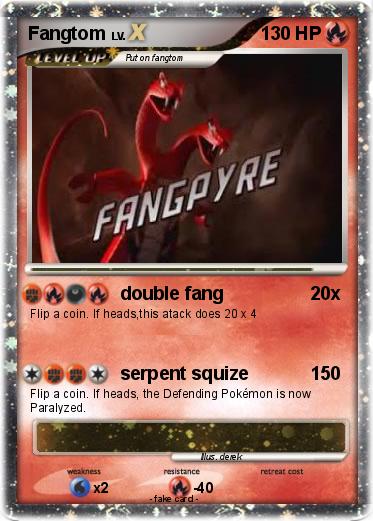 Pokemon Fangtom