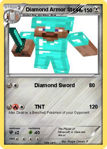 Pokemon Diamond Armor Steve