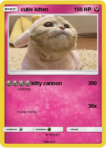 Pokemon cutie kitten