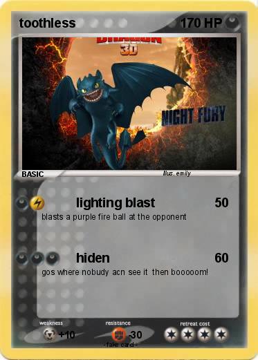 Pokemon toothless