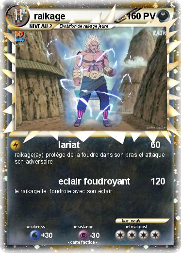 Pokemon raikage