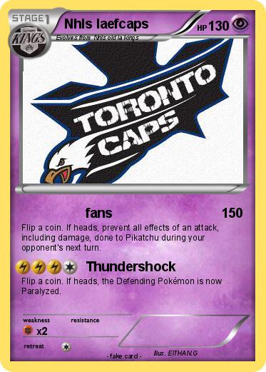 Pokemon Nhls laefcaps