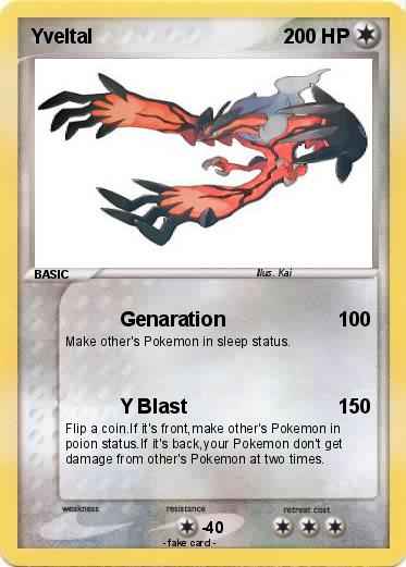 Pokemon Yveltal