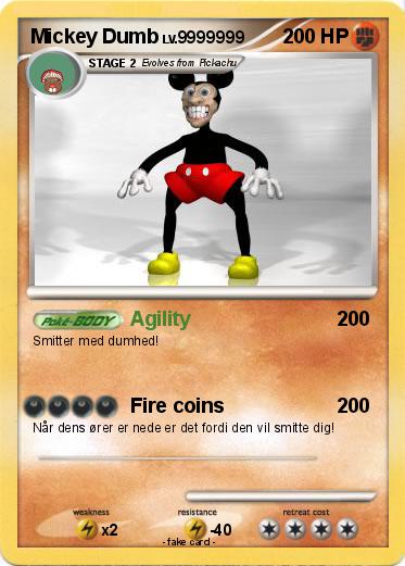 Pokemon Mickey Dumb