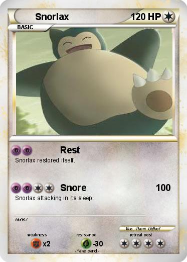 Pokemon Snorlax